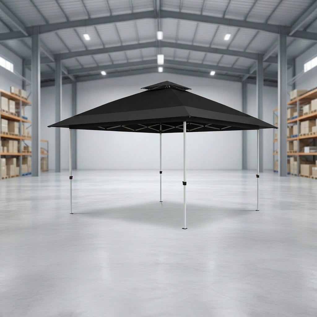 Outdoor Portable 10x10 ft Canopy Tent with Vented Top & Carry Bag