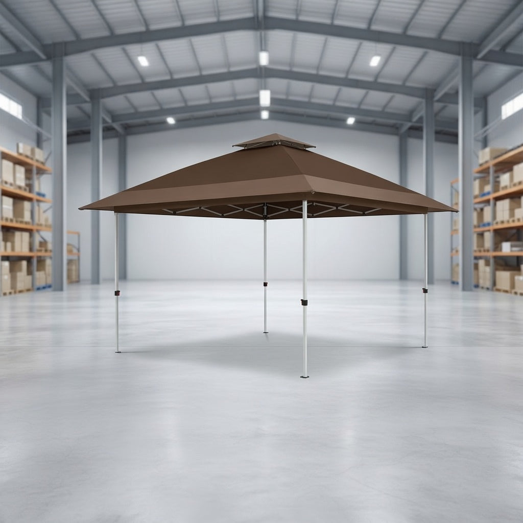 Outdoor Portable 10x10 ft Canopy Tent with Vented Top & Carry Bag