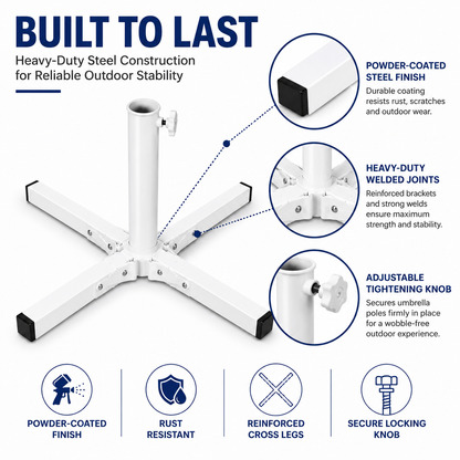 Umbrella Base Stand, 3 ft x 3 ft