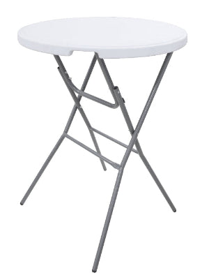32" Round Bar Height Table – Detachable Legs for Compact Storage