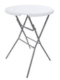 32" Round Bar Height Table – Detachable Legs for Compact Storage