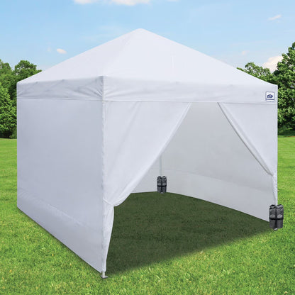 Solid wall with windows rolled-up, 4 Sided 420D 10x10ft