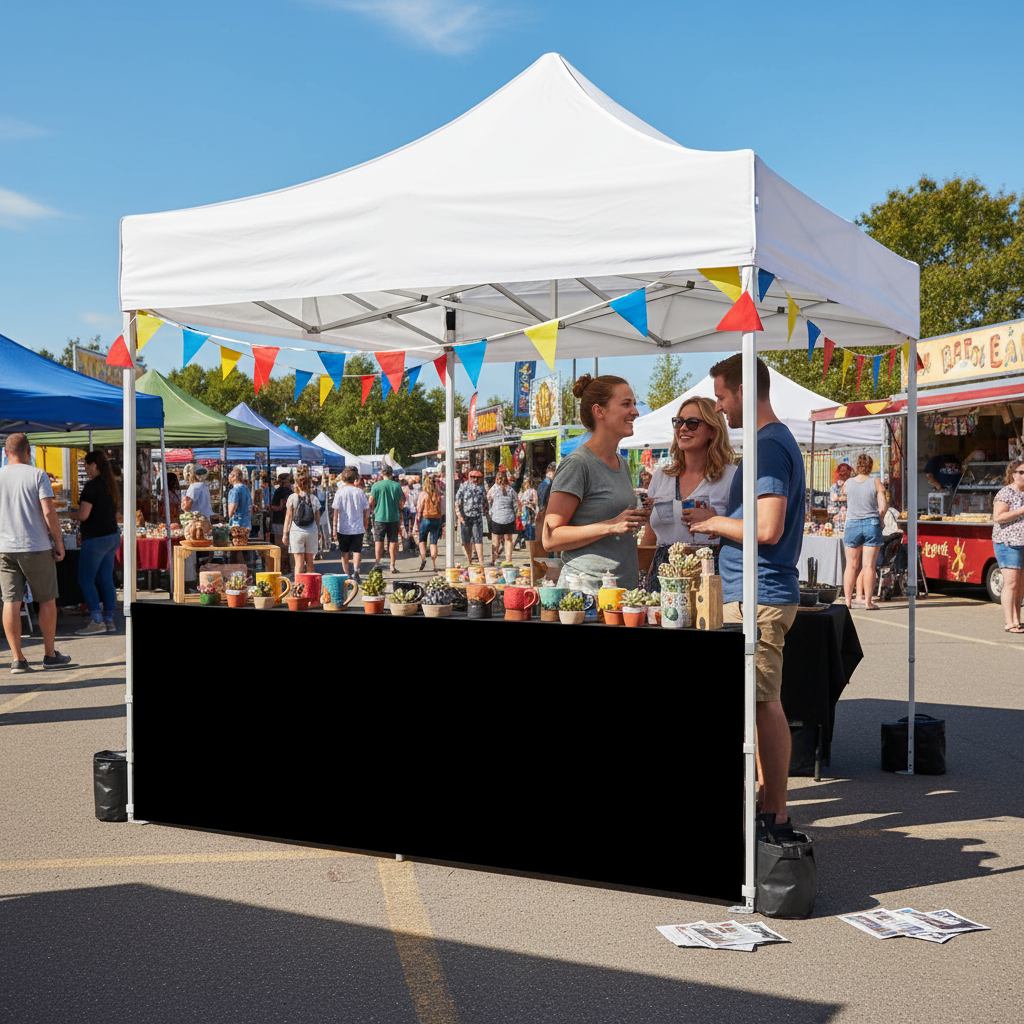 Half wall only for 10X10 feet canopy