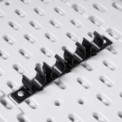 Plastic Square Folding Table - White