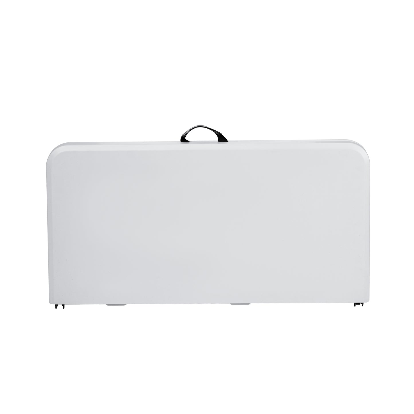 Plastic Square Folding Table - White