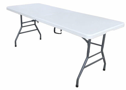 New Home Era 6 Feet Adjustable Height Nesting Folding Table –  29", 36" Countertop Level Foldable Utility Table for Kitchen, Events, Garage, and Workspace - Perfect for Indoor/Outdoor Use