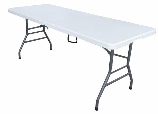 New Home Era 6 Feet Adjustable Height Nesting Folding Table – 24", 29", 36" Countertop Level Foldable Utility Table for Kitchen, Events, Garage, and Workspace - Perfect for Indoor/Outdoor Use