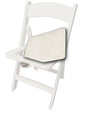 Replacement White Cushion for Resin Folding Chairs